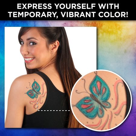 32671 Body Art Face & Body Markers Kaleidoscope 12 Pack Infographic Design Idea