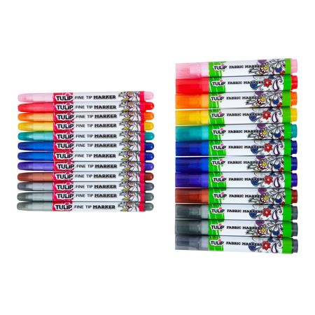Picture of 40271 Ultimate Fabric Marker Rainbow 24 Pack