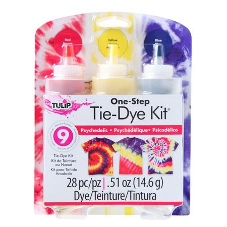 Psychedelic 3-Color Tie-Dye Kit 