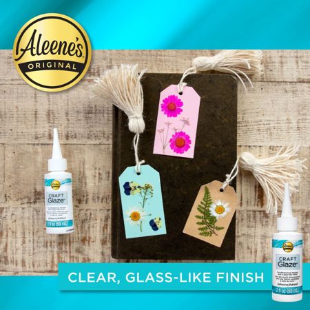 Aleene's® Craft Glaze Adhesive 2 fl. oz. Clear Glass like finish 