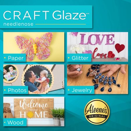 Aleene's® Craft Glaze Adhesive 2 fl. oz. Project Ideas