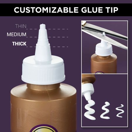 Tacky Glue Customizable Glue Tip Example