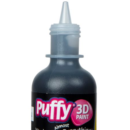 Picture of 26207 Puffy 3D Paint Shiny Black 1 oz.