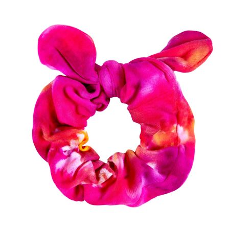 Picture of 46208 TULIP SCRUNCHIE BASIC & BOW 3PK WHITE