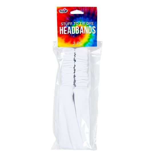 White Headbands 2 Pack front of package