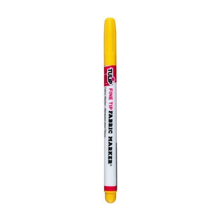 Picture of 44607 Tulip Fine-Tip Fabric Marker Yellow