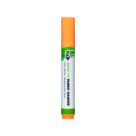 Picture of 44623                               TULIP BRUSH TIP MARKER OPSTK NEON ORANGE          
