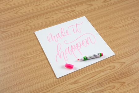 Picture of 44621                               TULIP BRUSH TIP MARKER OPSTK NEON PINK            