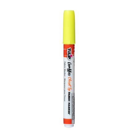 Picture of 44665                               TULIP GRAFFITI CHISEL TIP MARKER OPSTK NEON YELLOW