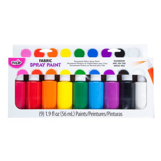 Picture of 29069 Fabric Spray Paint Party 9 Pack