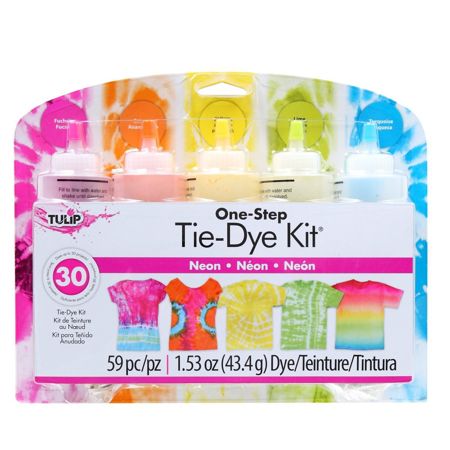 Neon 5-Color Tie-Dye Kit