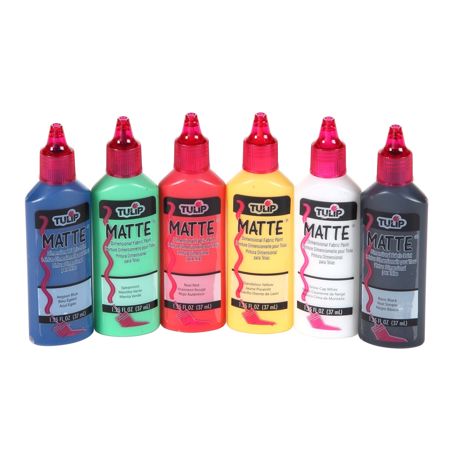 Picture of 15553 Dimensional Fabric Paint Matte 6 Pack