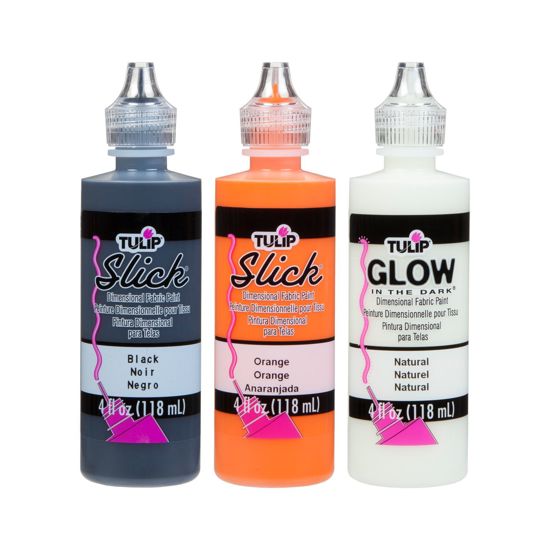Picture of 42183 Tulip Dimensional Fabric Paint Halloween 4 oz. 3 Pack