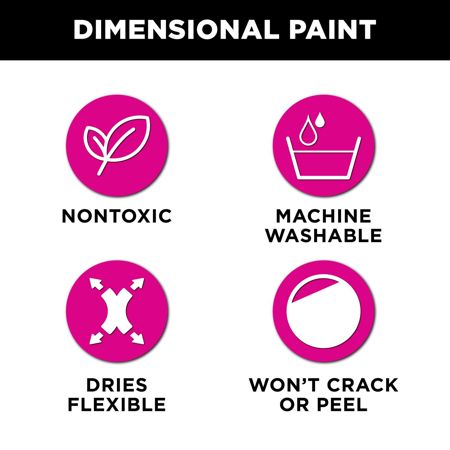Picture of 42182 USA Dimensional Paint 4 oz. 3 Pack