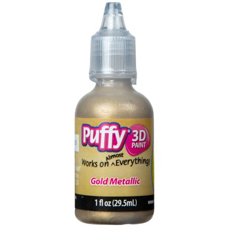 Picture of 31997 Puffy 3D Paint Metallic Gold 1 oz.