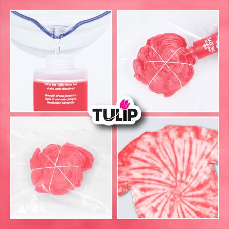 Picture of 47106 Coral 1-Color Tie-Dye Kit