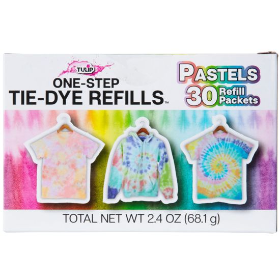Picture of 47748 One-Step Tie-Dye Refills  Pastels 30 Pack