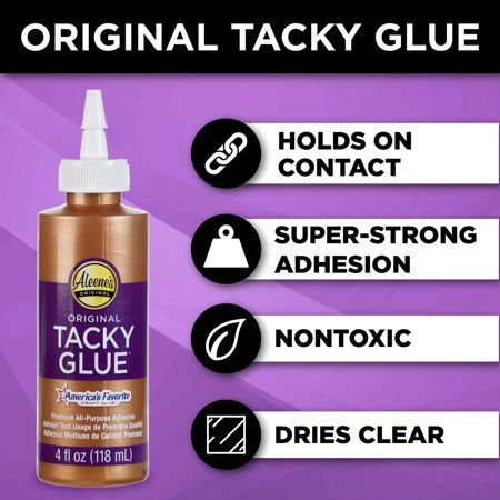 Tacky Glue Features List