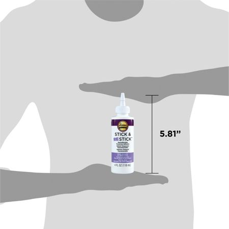 Picture of 43233 Aleene's Stick & Restick Repositionable Temporary Adhesive 4 fl. oz.