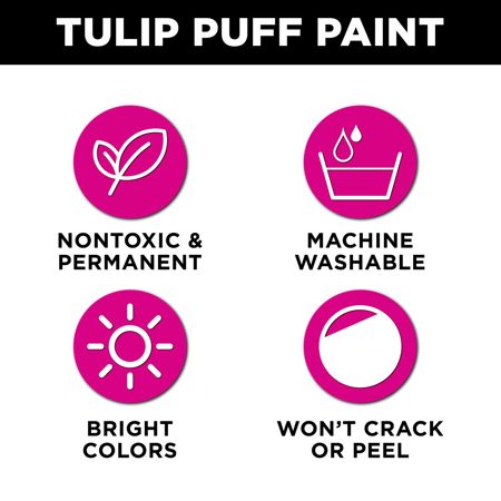 Picture of 47229 TULIP PUFF PAINT 10PK PASTELS