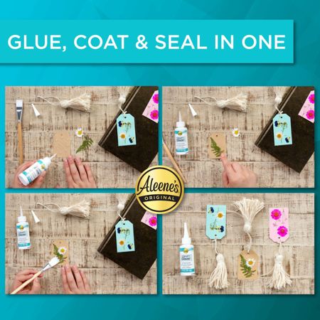 Aleene's® Craft Glaze Adhesive 2 fl. oz. Glue, Coat, and Seal in one 