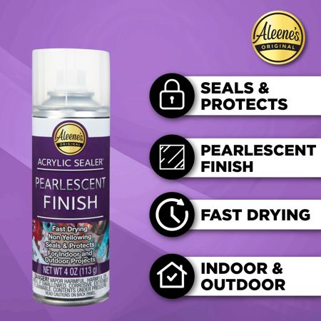 Picture of 40661 Aleene's Spray Acrylic Sealer Pearlescent Finish 6 oz.
