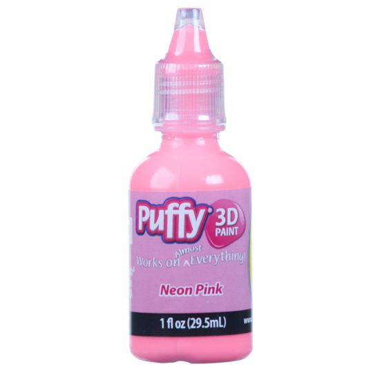 Picture of 31829 Puffy 3D Paint Neon Pink 1 oz.