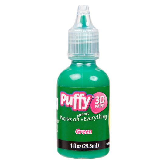 Picture of 26213 Puffy 3D Paint Shiny Green 1 oz.