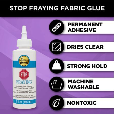 Picture of 15629 Aleene's Stop Fraying Permanent Fabric Adhesive 4 fl. oz.