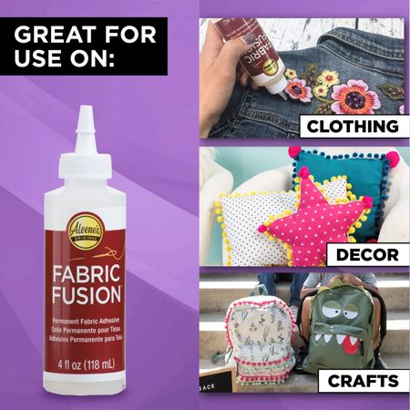 Picture of 23473 Aleene's Fabric Fusion Permanent Fabric Adhesive 4 fl. oz.