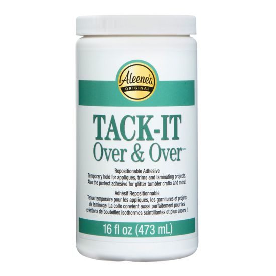 Picture of 47178 Aleene's Tack-It Over & Over Repositionable Adhesive 16 fl. oz. Jar