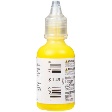 Picture of 14699 3D Fabric Paint Sunny Yellow 1 oz.