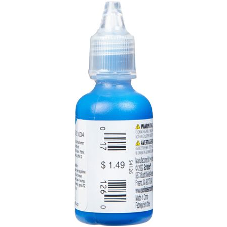Picture of 54126 3D Fabric Paint Bright Blue 1 oz.