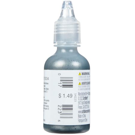 Picture of 54223 3D Fabric Paint Charcoal Grey 1 oz.