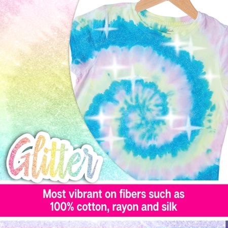 Picture of 46018 Tulip Glitter 5-Color 20-Pc. Tie-Dye Kit