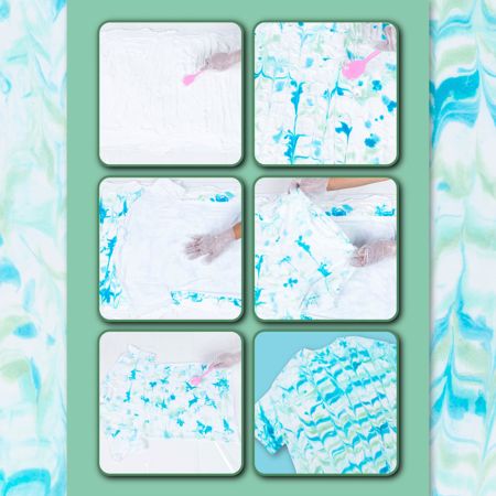 Picture of 47101                               MARBLE TIE DYE TECHNIQUE KIT                      