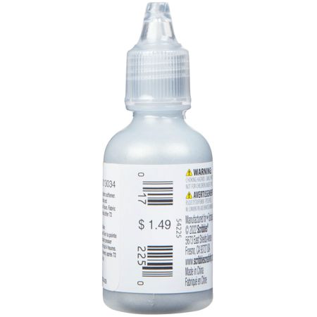 Picture of 54225 3D Fabric Paint Silver 1 oz.