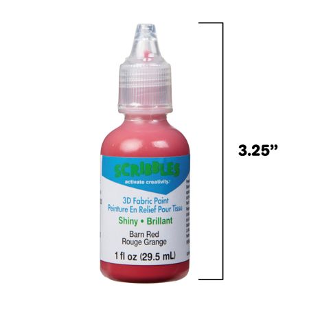 Picture of 13904 3D Fabric Paint Barn Red 1 oz.