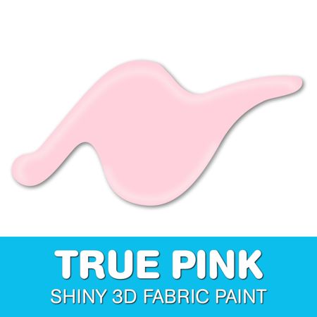 Picture of 13903 3D Fabric Paint True Pink 1 oz.