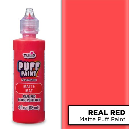 Picture of 15558 Tulip Dimensional Fabric Paint Matte Real Red 4 oz.