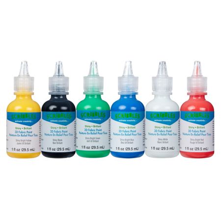 Picture of 18534 Shiny 3D Paint 6 Pack