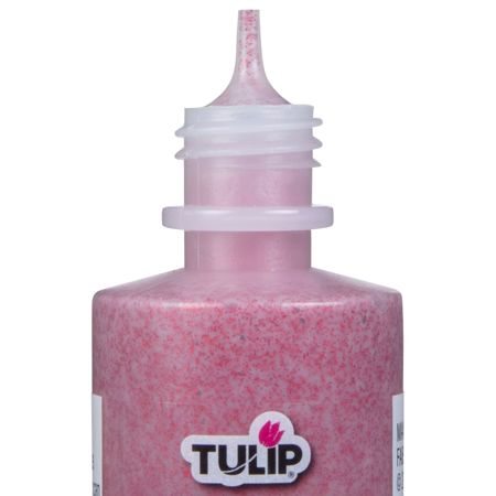 Picture of 41303 Tulip Dimensional Fabric Paint Glitter Red 4 fl. oz.