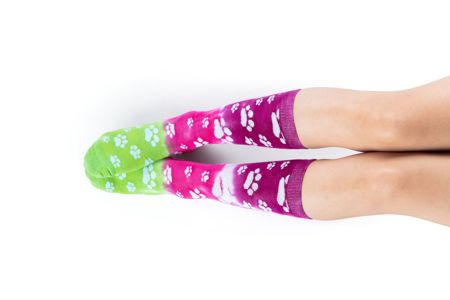 Picture of 42150 Tulip® Adult Crazy Socks Paws