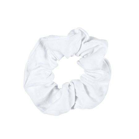 White Scrunchies 4 Pack contents