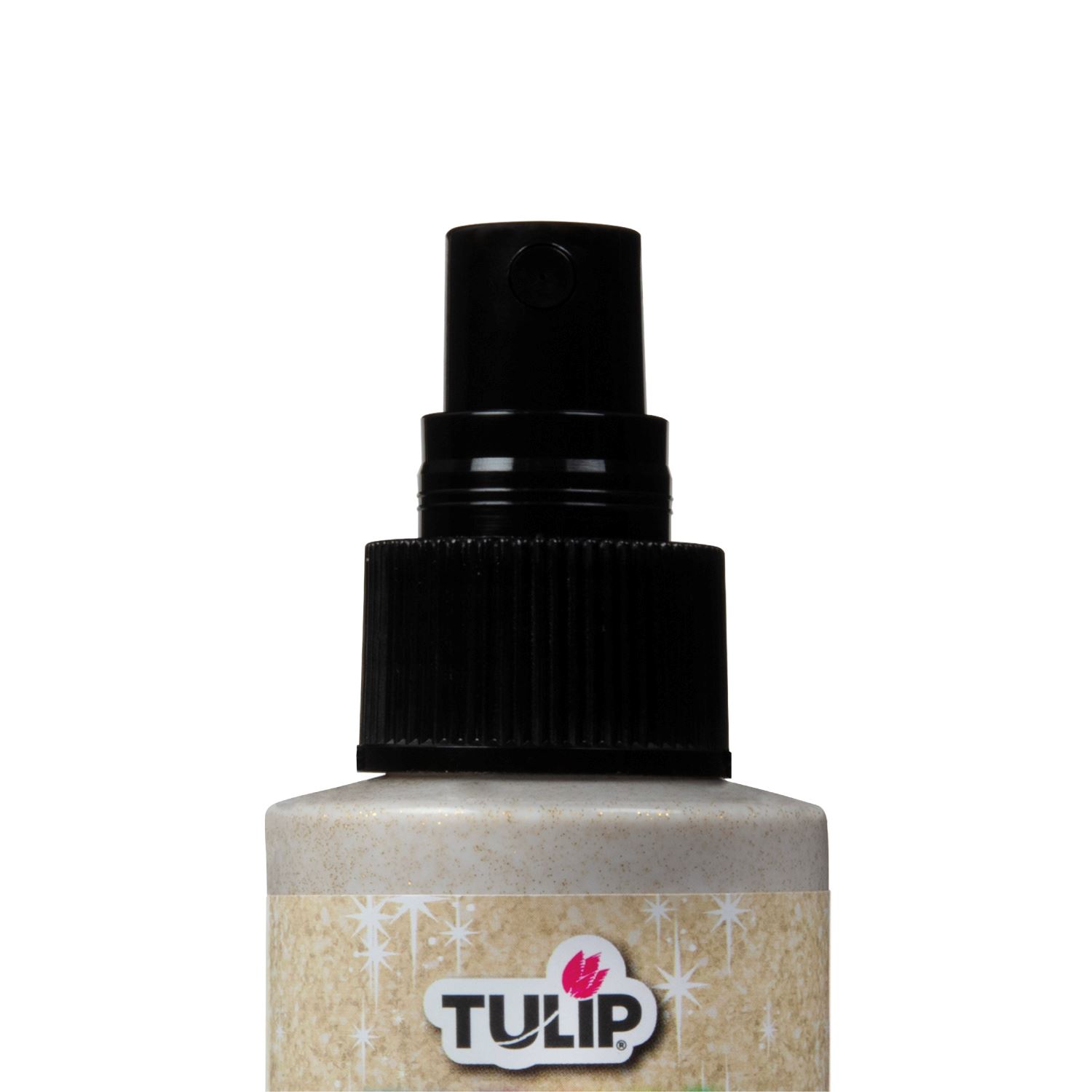 Tulip Fabric Spray Paint 4oz Glistening Gold Glitter