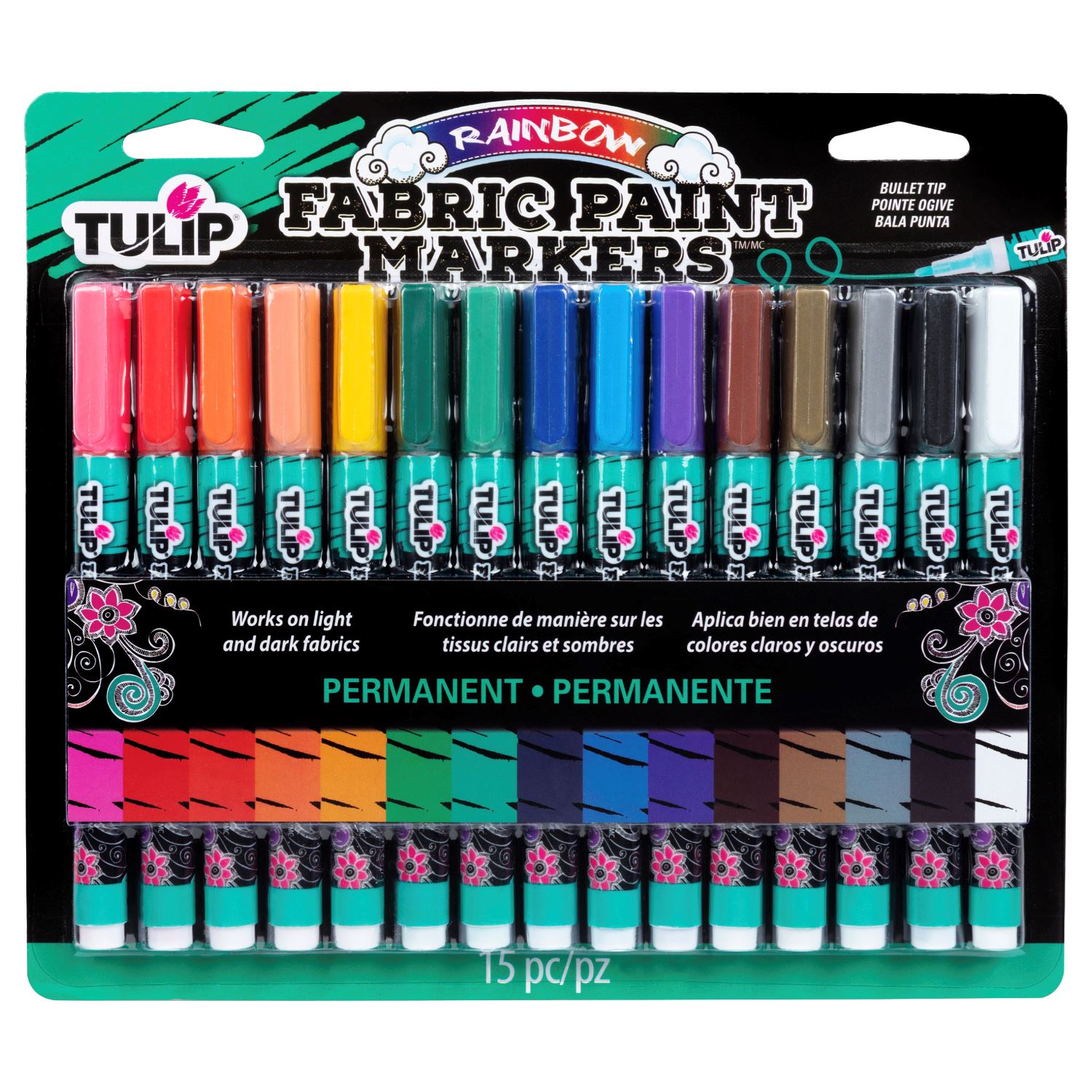 iHeartArt 12 Fabric Markers – brightstripes