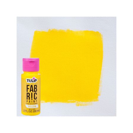 Picture of 39424 Brush-On Fabric Paint Yellow Matte