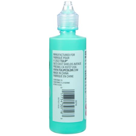 Picture of 30716 Tulip Dimensional Fabric Paint Slick Bright Teal 4 fl. oz.