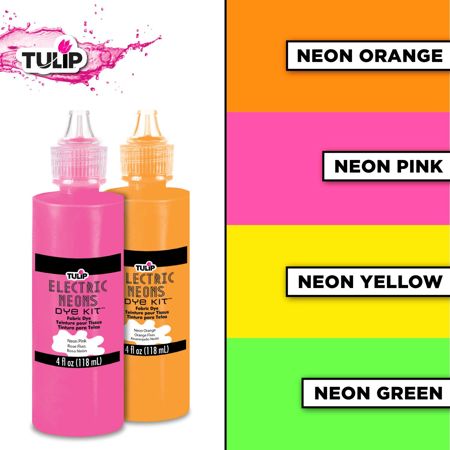 Picture of 32714 Tulip Electric Neons 16 fl. oz. 4-Color Dye Kit