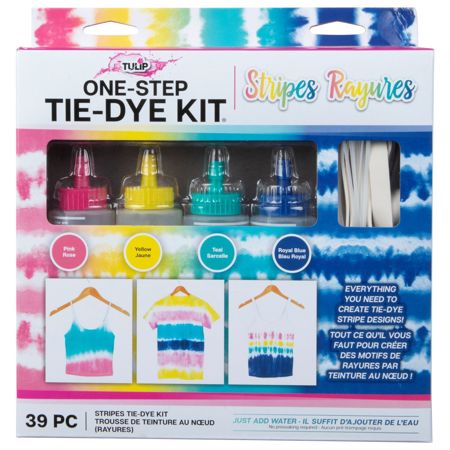 45523 Stripes Technique Tie-Dye Kit front of package